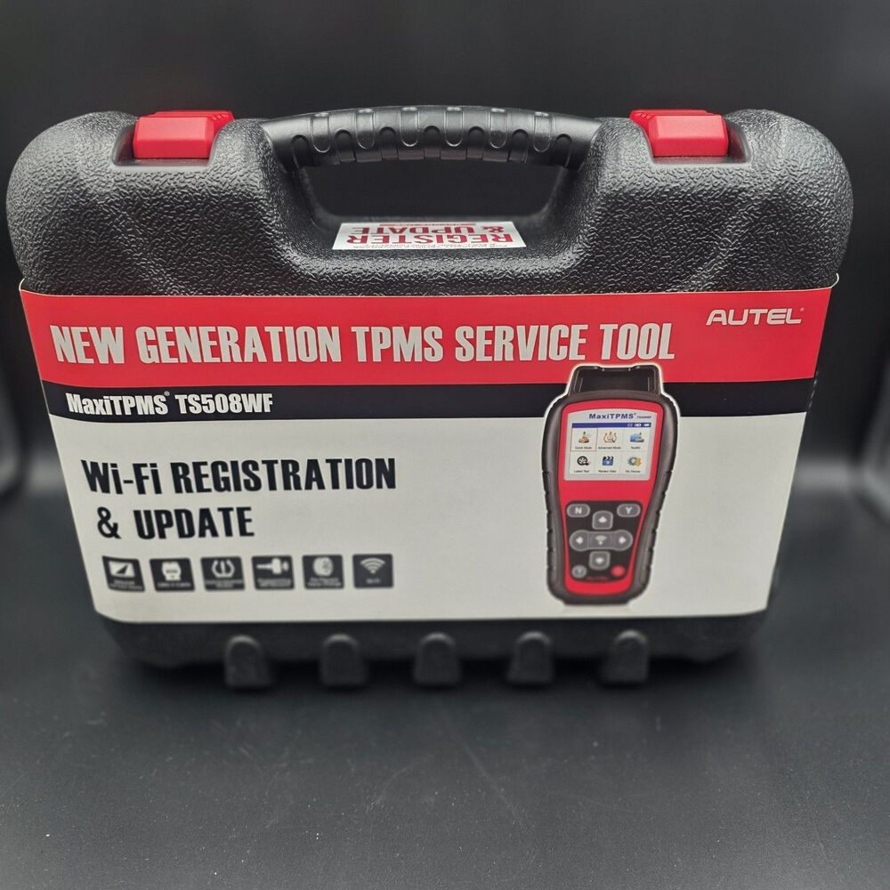 Factory Sealed - NIB - Autel USA TS508WF Maxi TPMS Scan Tool with Hard Case